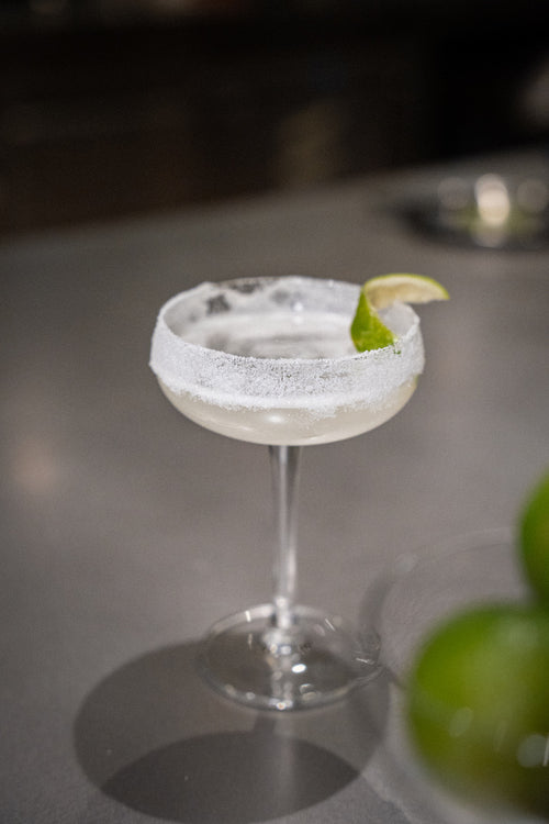 Margarita cocktail at Brü Specialty Coffee