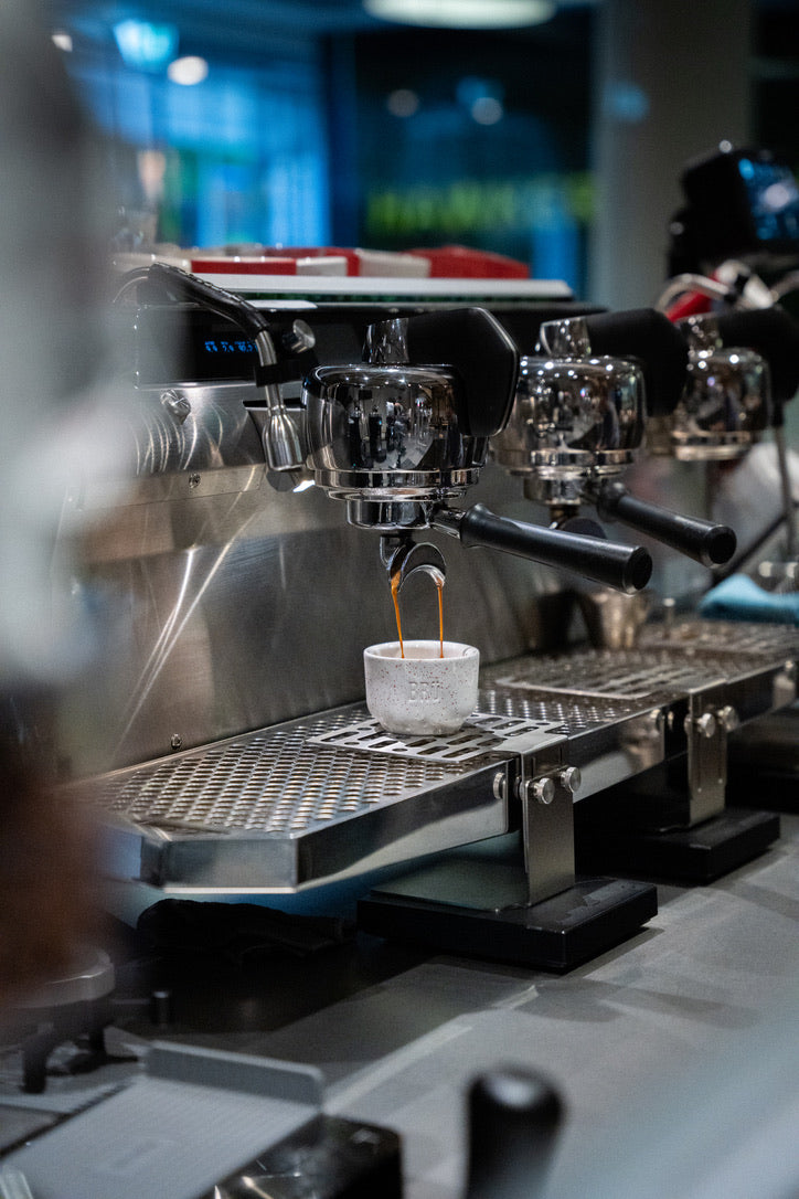 Brü Specialty Coffee home barista course — learn espresso mechanics and extraction techniques
