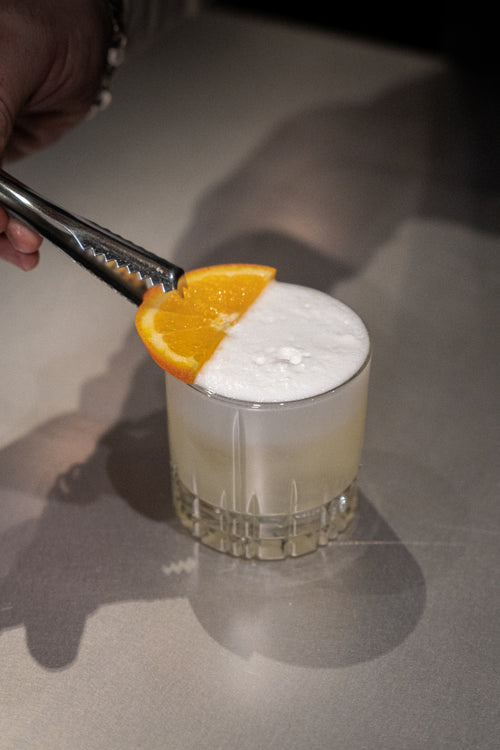 Kyiv Mule cocktail at Brü Specialty Coffee